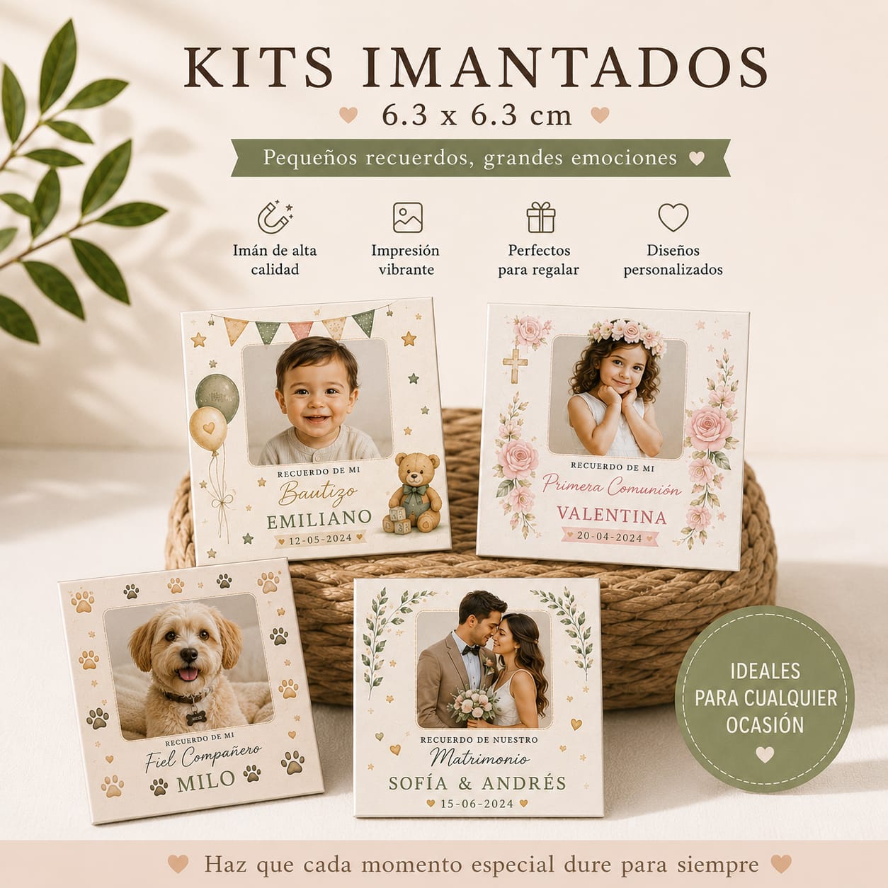 Kit Imantados 6.3x6.3cm